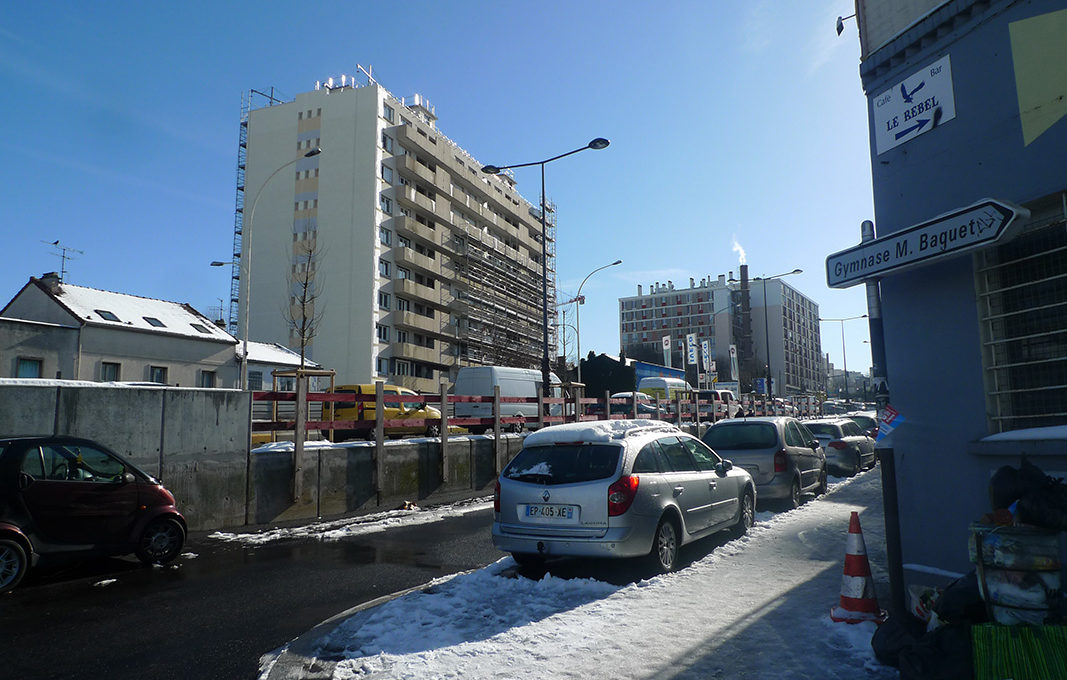 Vue depuis le programme - rue reulos